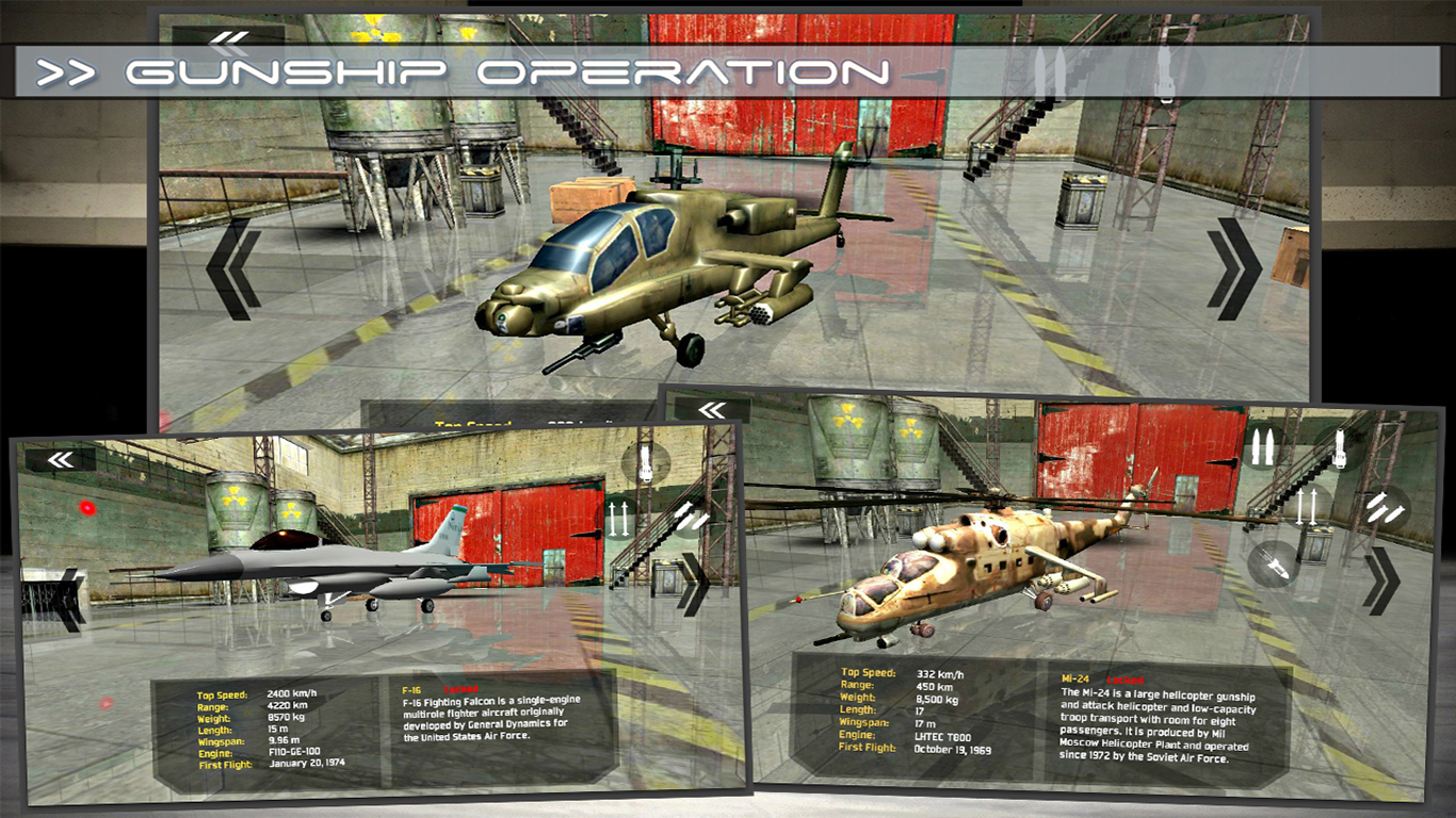 Screenshot 1 Gunship Operation windows
