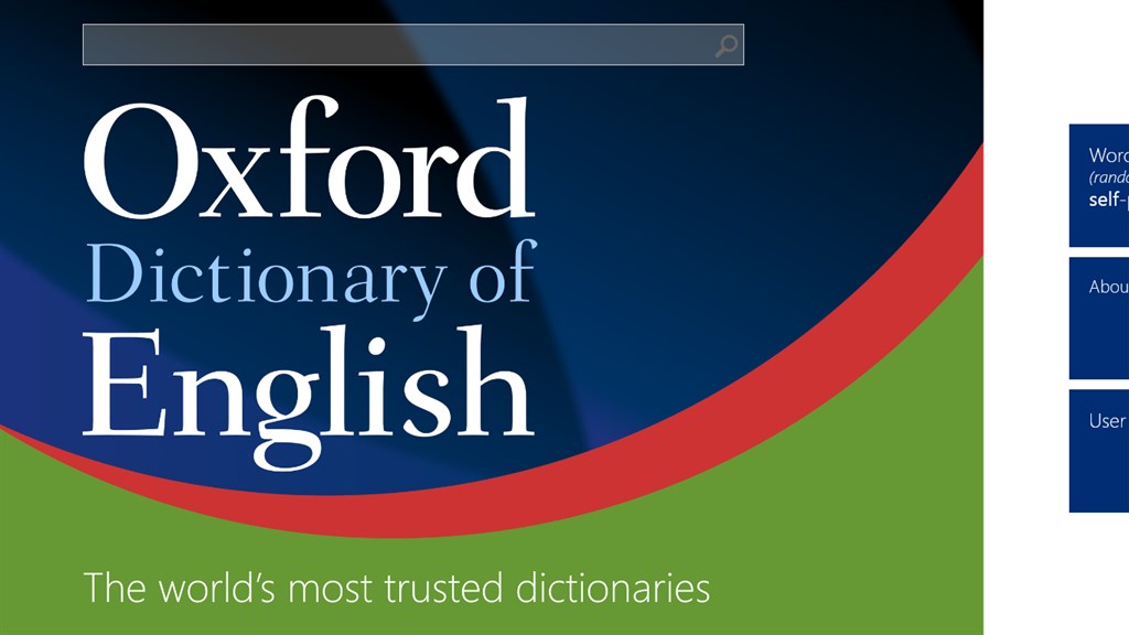 Oxford Dictionary of English - Official app in the Microsoft Store