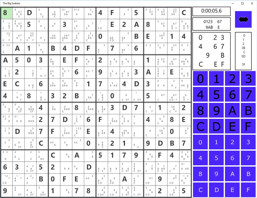 #2. The Big Sudoku (Windows) 来自: Derrick Huth