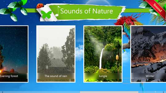 Sounds of nature screenshot 1