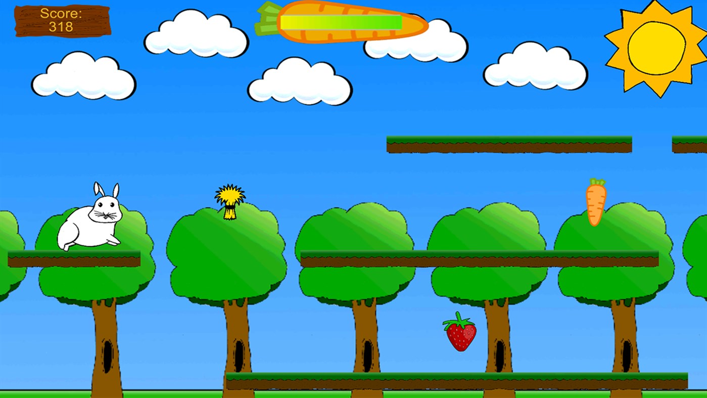 #2. Bunny Dash (Windows) Podle: SnowLeaf Studios