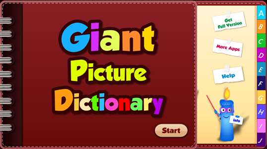 Giant Picture Dictionary screenshot 1