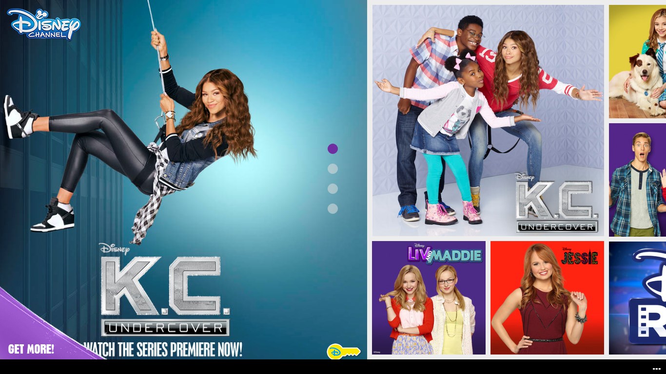 Watch me more. Liv and Maddie.