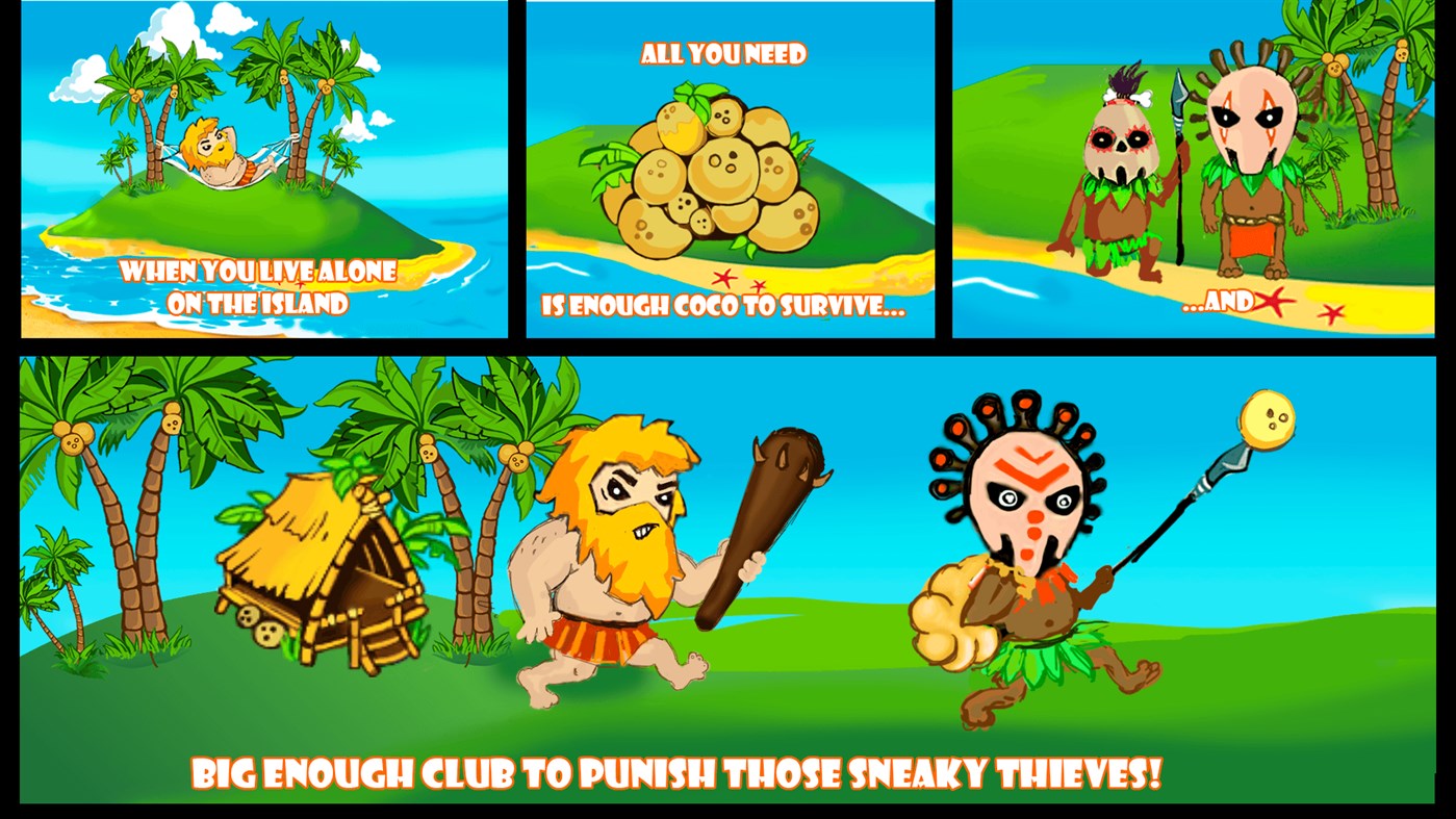 #1. Don't touch my coconuts! (Windows) 由: Singlestep Studio