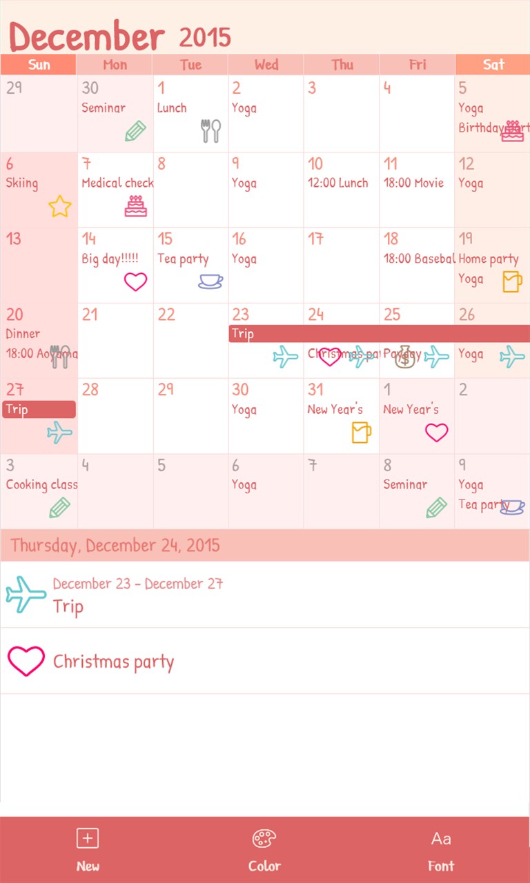 Jorte Calendar & Diary