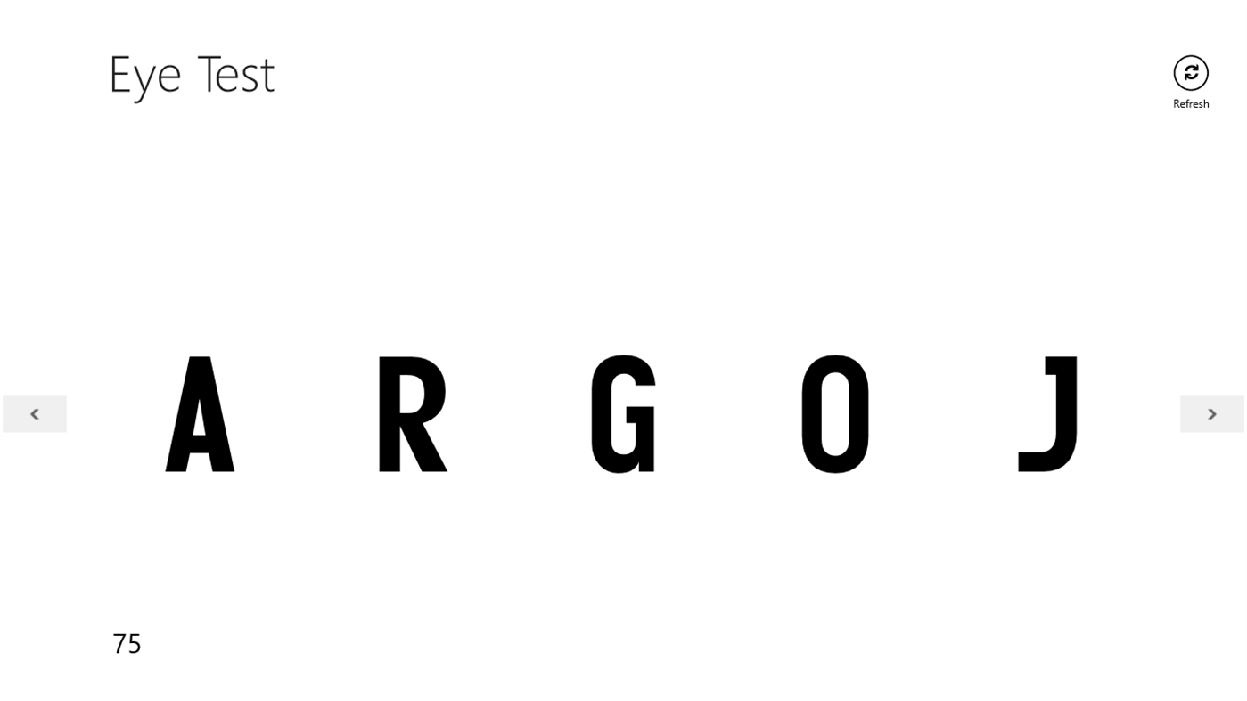 #1. Eye Test (Windows) De: Reflection IT