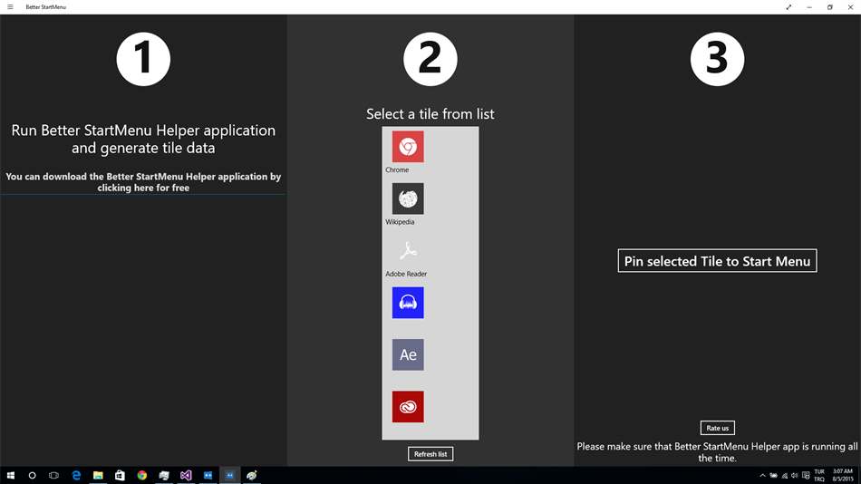 Better StartMenu (Windows) 由: Kerim Kaynakci