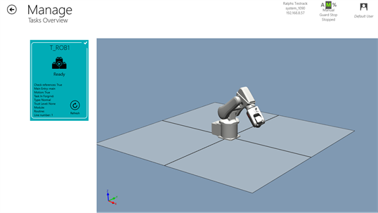RobotStudio Online Manage screenshot 3