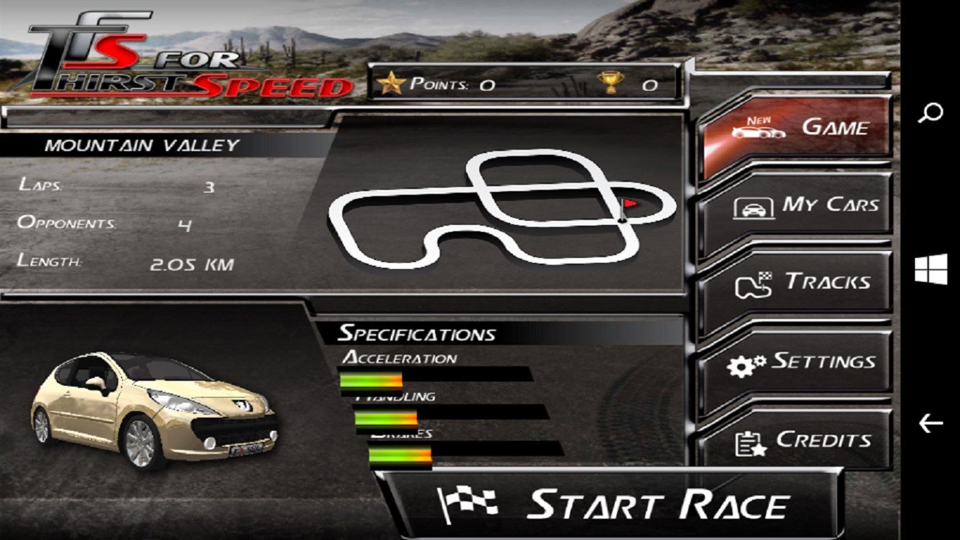 #1. Thirst For Speed 2015 (Windows) 由: ZITI Games