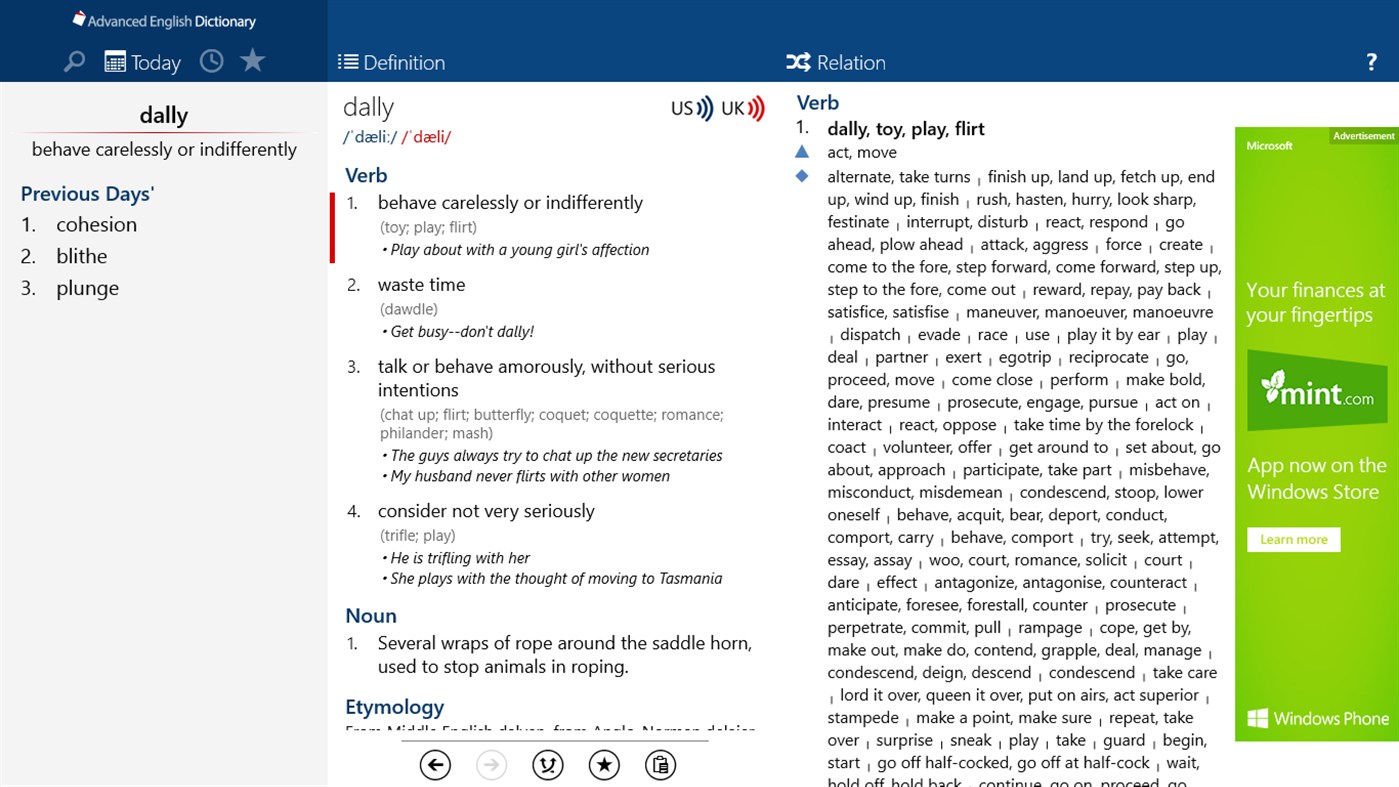 #3. Advanced English Dictionary (Windows) Με: Cosmos Chong