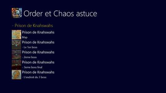 Order et Chaos screenshot 2