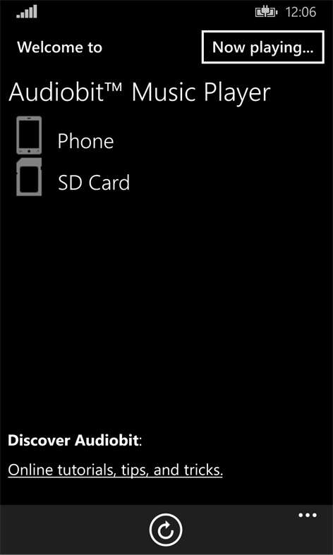 Audiobit Music Player Screenshots 1