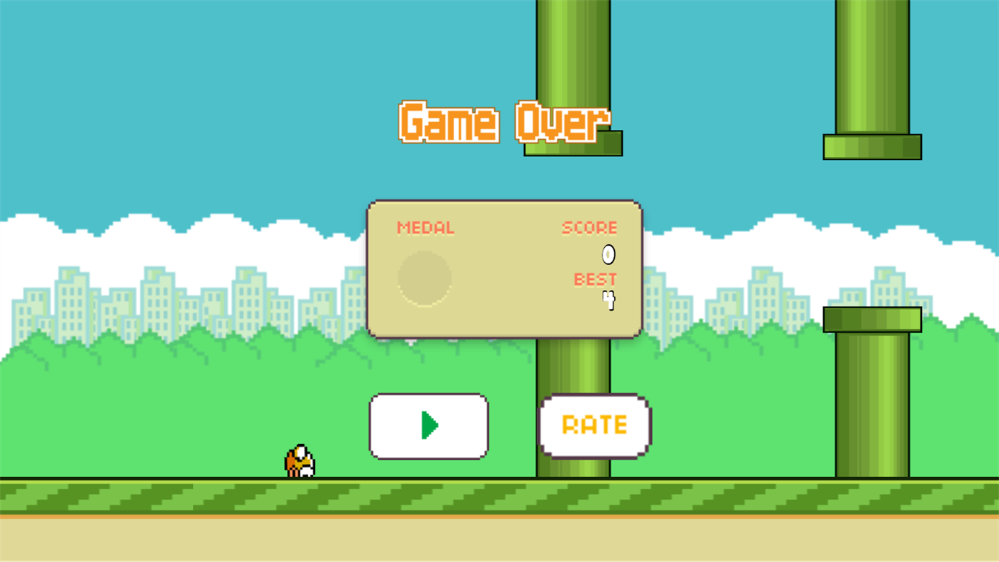 #4. Flappy Bird (Windows) Av: Saraf