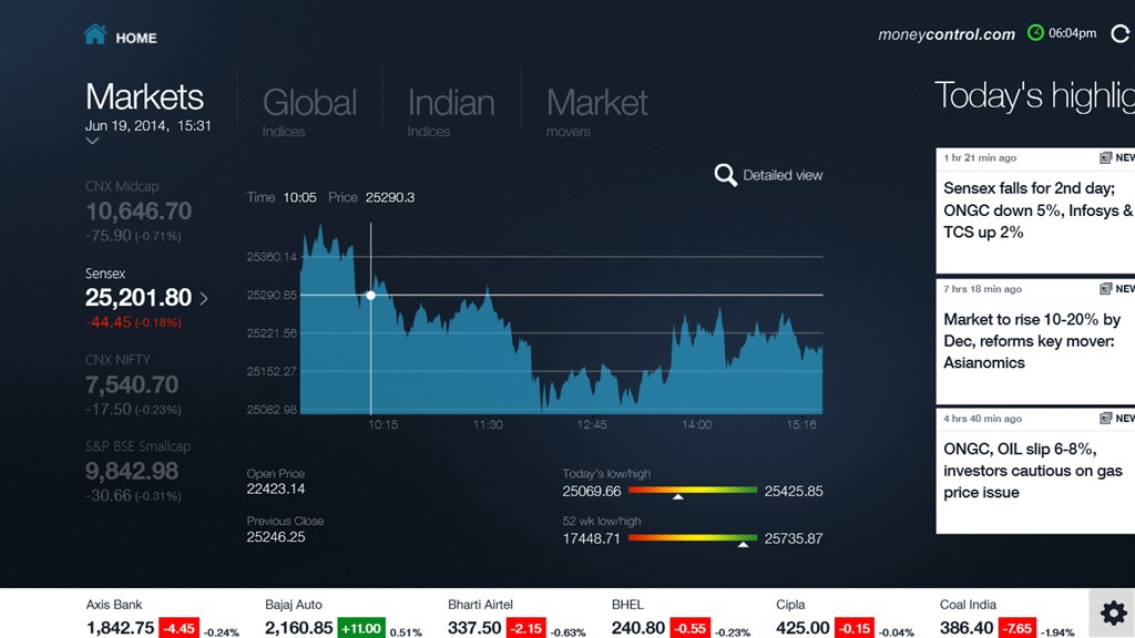 moneycontrol Microsoft Apps