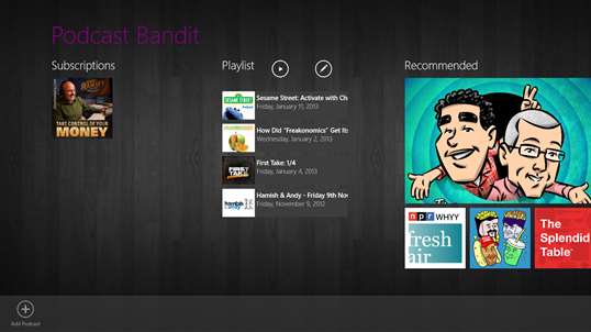 Podcast Bandit screenshot 2