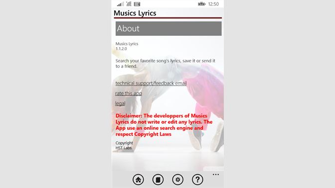 Get Musics Lyrics Microsoft Store