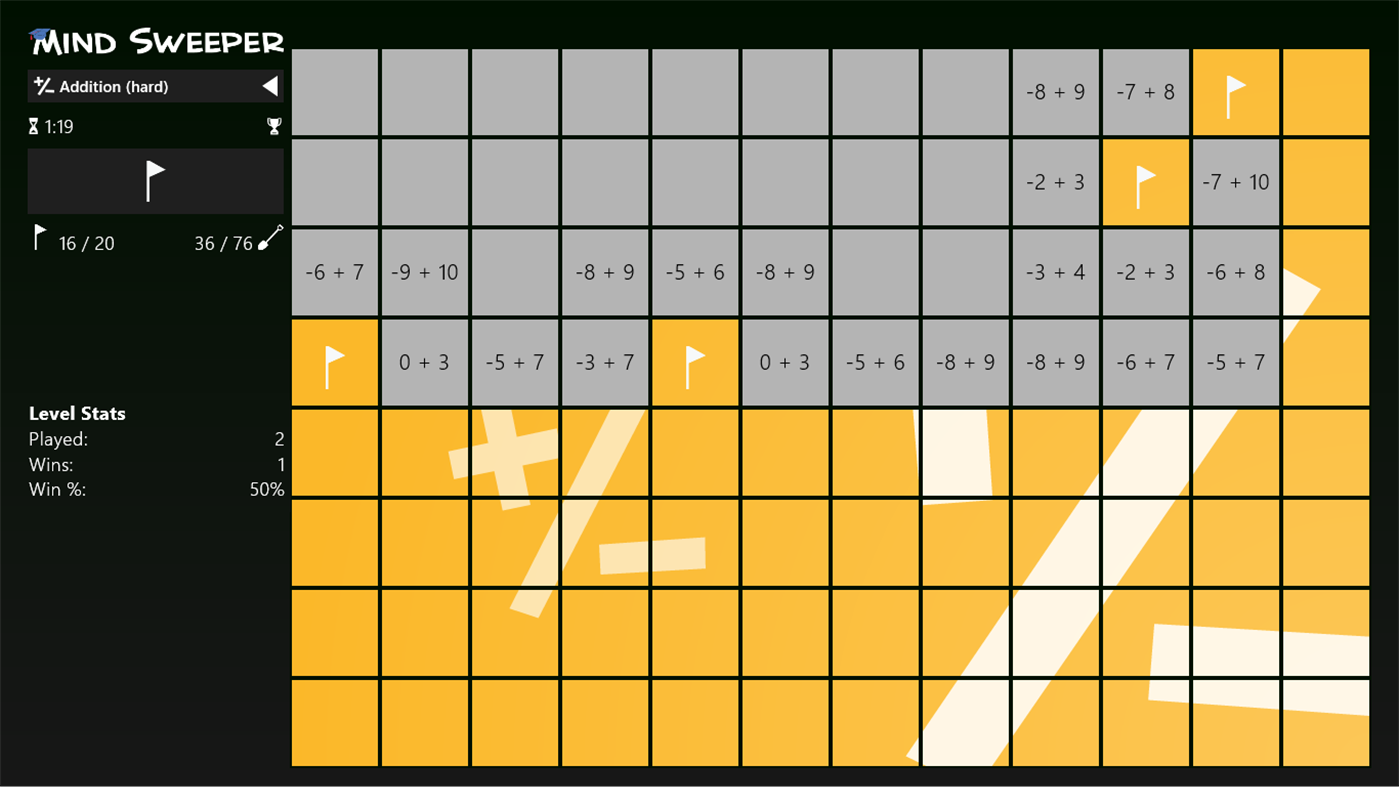 #3. MindSweeper (Windows) Bởi: ‪Mystic Sushi Studios‬