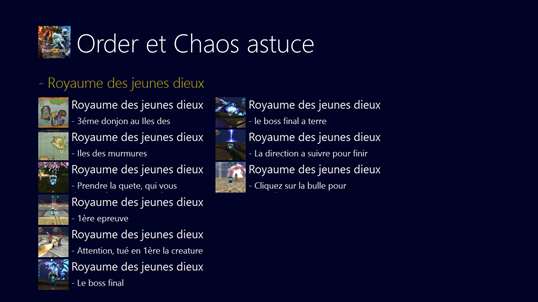 Order et Chaos screenshot 3