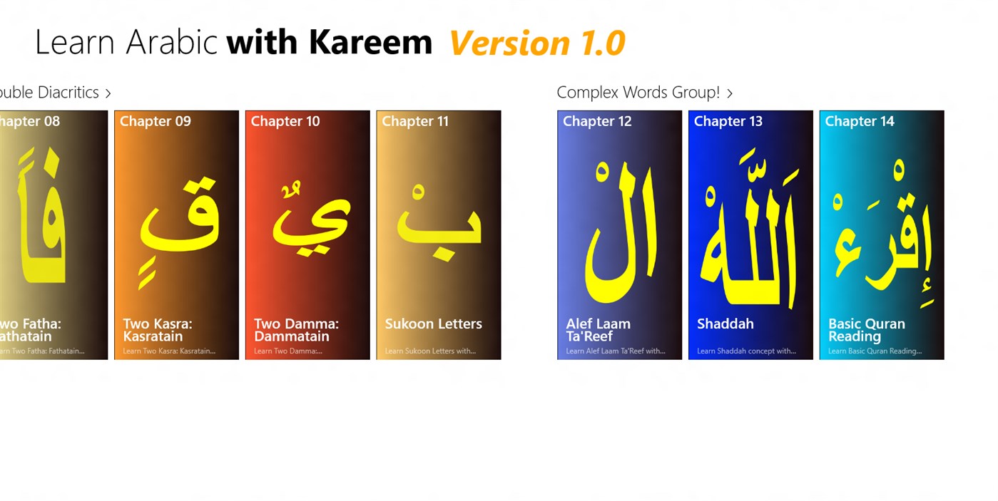 #3. Learn Arabic With Kareem (Windows) Por: Bridge-Building Media Ltd.