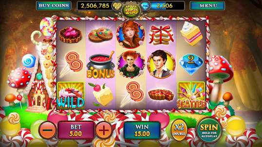 Gingerbread Joy Real Vegas Casino screenshot 2