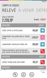 BNP Paribas - Mes Comptes screenshot 3