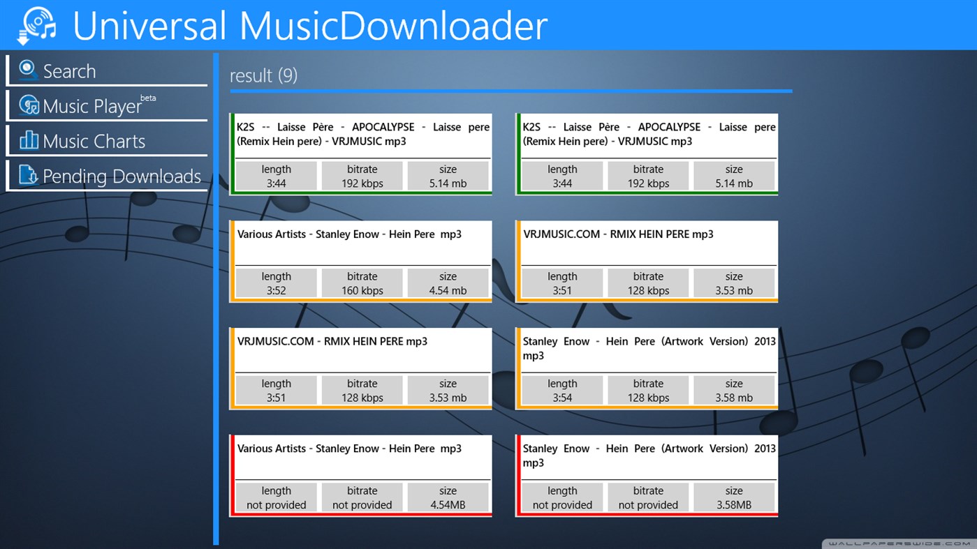 #4. Universal MusicDownloader (Windows) De: HST Labs