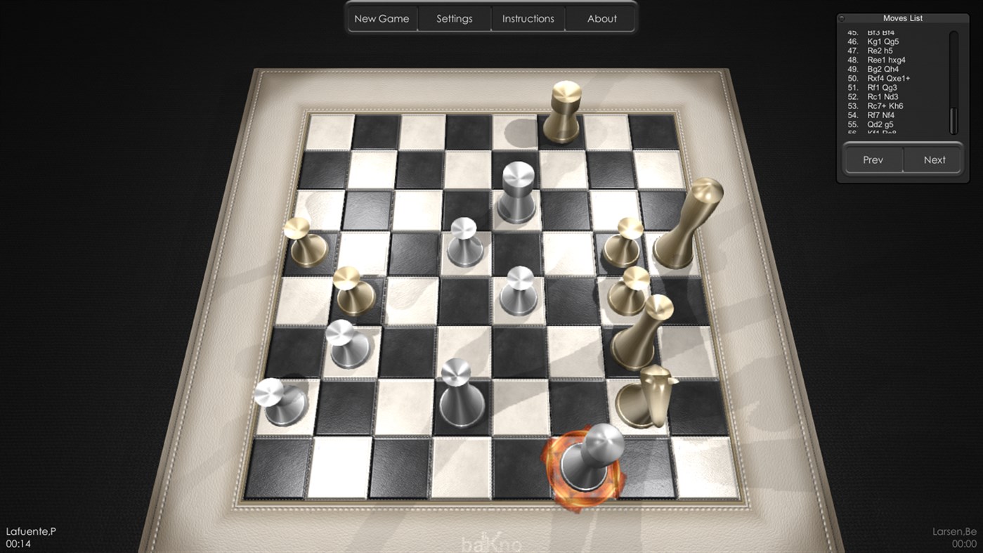 #1. Chess HD (Windows) Podle: BAKNO LLC