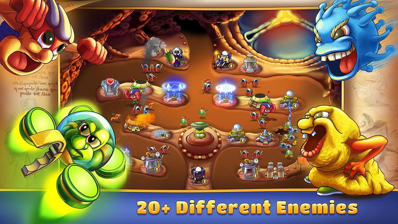 20+ Different Enemies