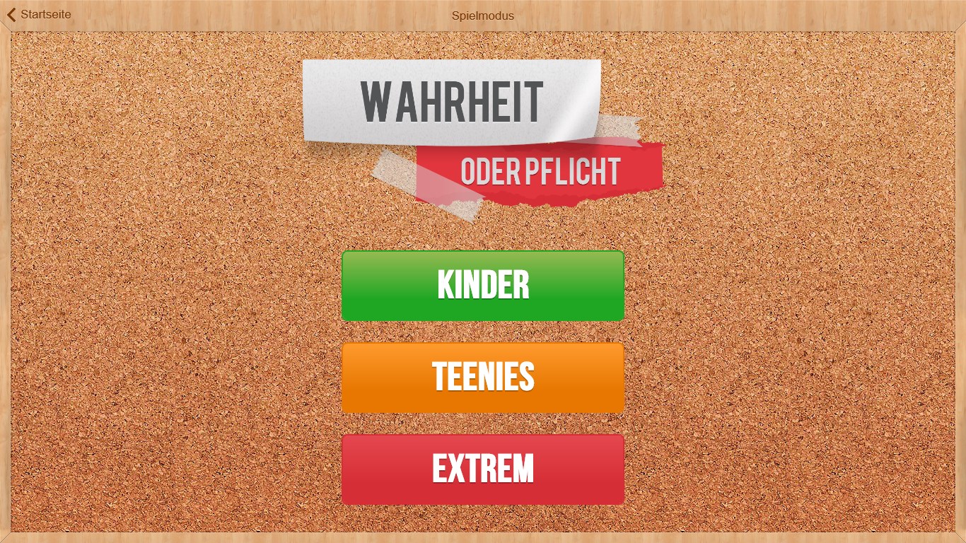 Wahrheit oder Pflicht? – Kostenloser Download und Spielen unter Windows |  Microsoft Store
