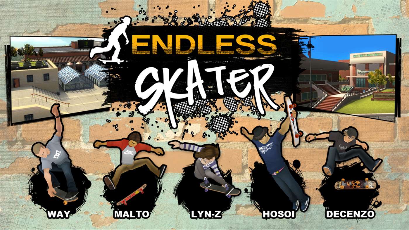 Windows 8 Endless Skater full