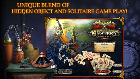 Solitaire Mystery: Stolen Power HD (Full) Screenshots 1