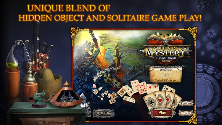 Solitaire Mystery: Stolen Power HD (Full) - PC - (Windows)