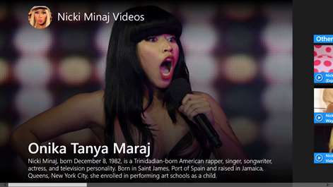 Nicki Minaj Videos Screenshots 1