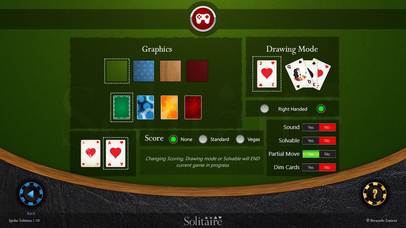#5. Solitaire HD (Windows) Podle: Bernardo Zamora