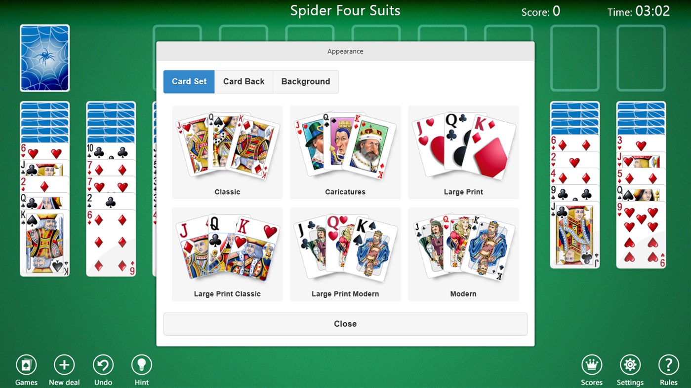 #6. Spider Solitaire Collection Free (Windows) 由: TreeCardGames