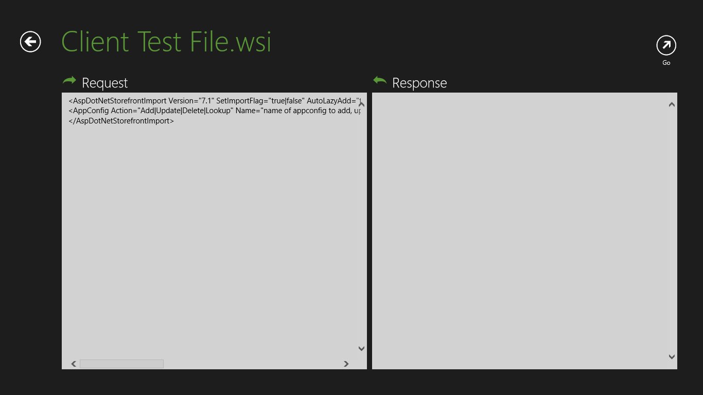 WSI Client screenshot