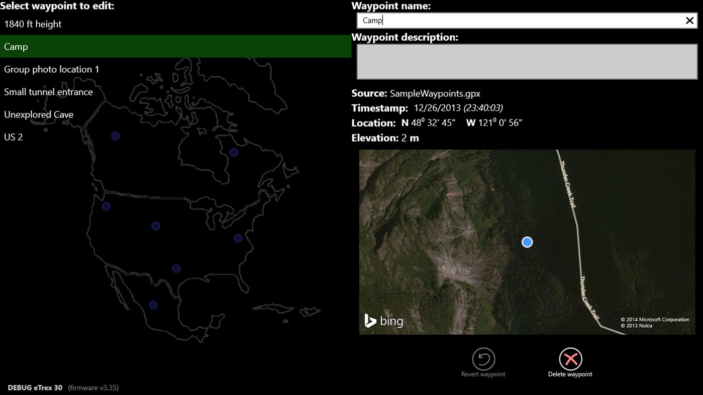 #1. GPS Companion (Windows) Bởi: Razvan Popov