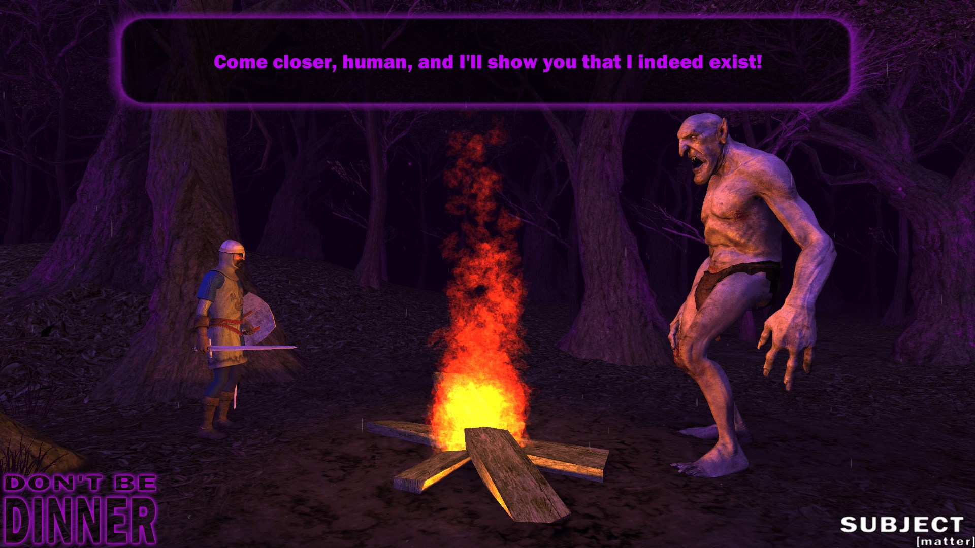 Each knight has their own motivations and story.