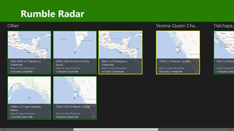 Rumble Radar Screenshots 1
