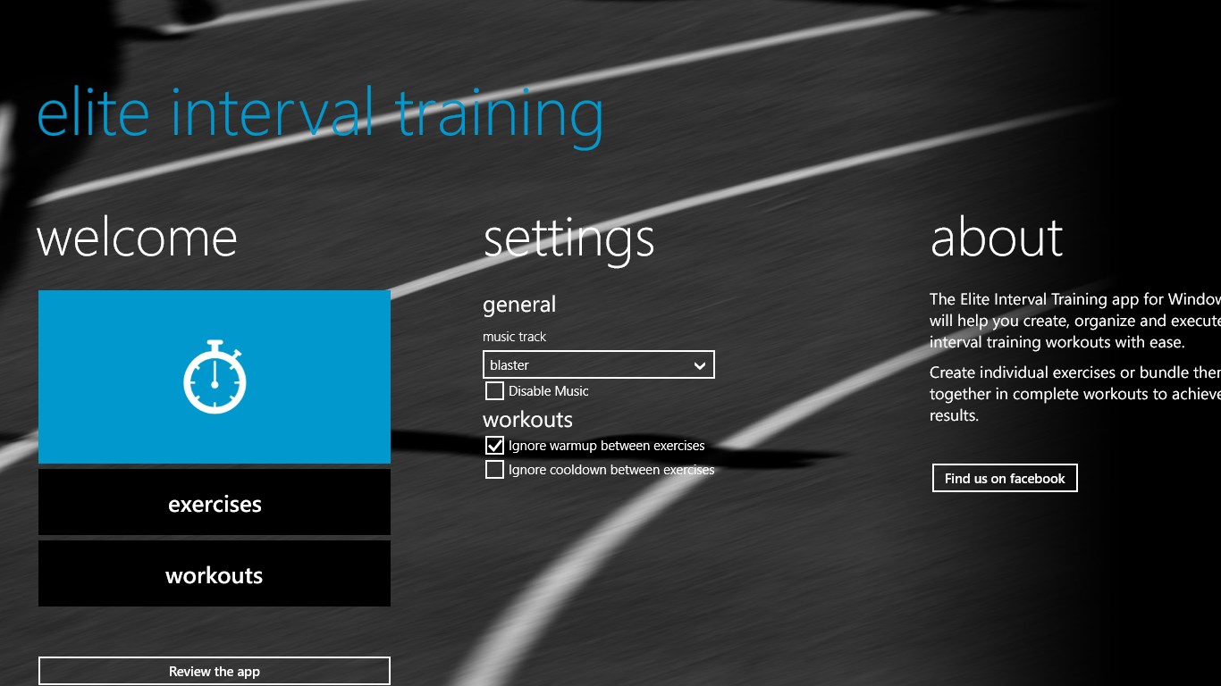 Elite Interval Training screenshot