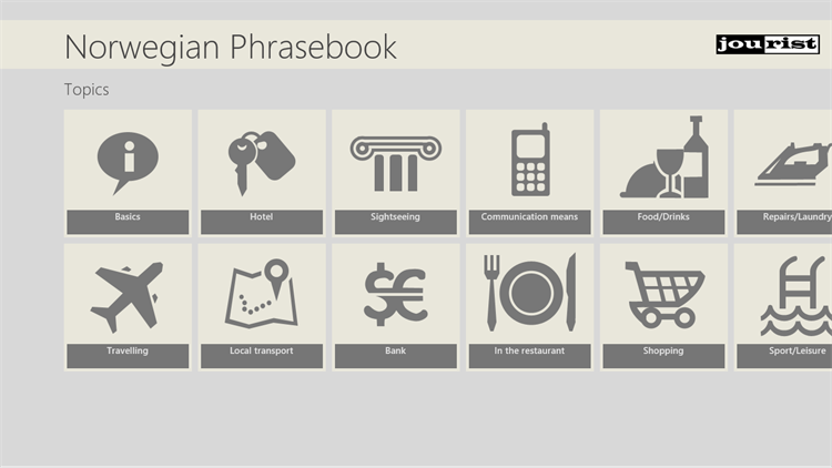 Norwegian Phrasebook - PC - (Windows)