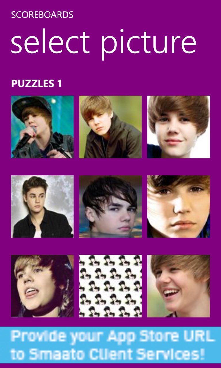 Captura 4 Justin Bieber Puzzle Overloaded windows