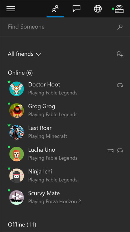 Xbox (beta) Screenshot