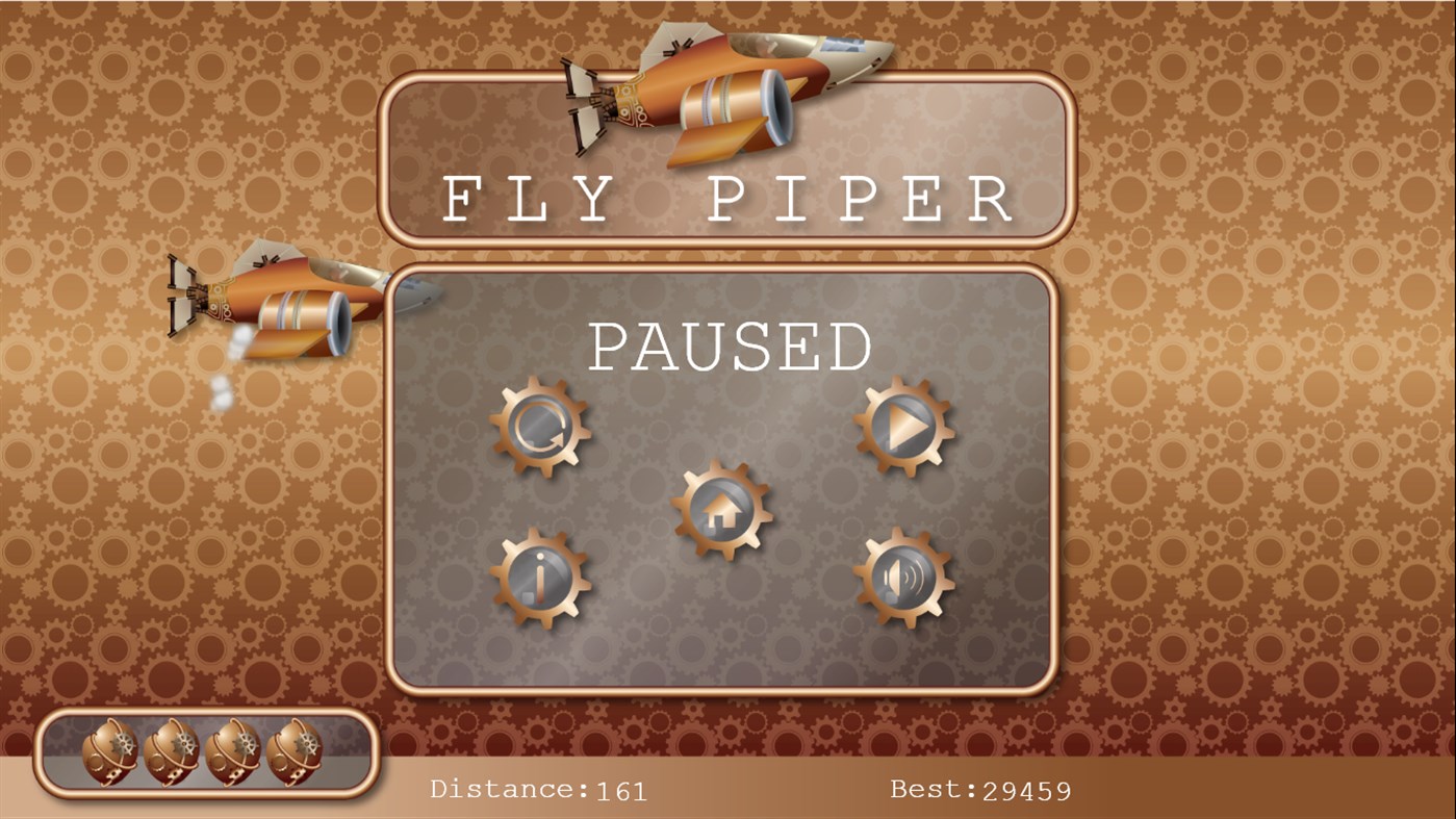 #4. Fly Piper (Windows) 由: Sleepy Dragon Studios
