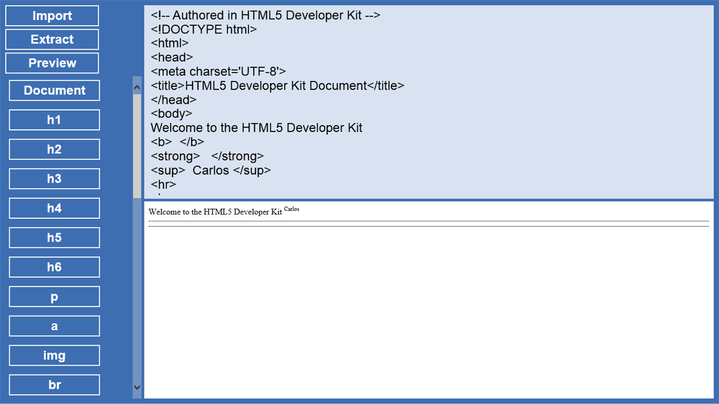 #3. HTML Developer Kit (Windows) De: Carlos Rafael Ramirez