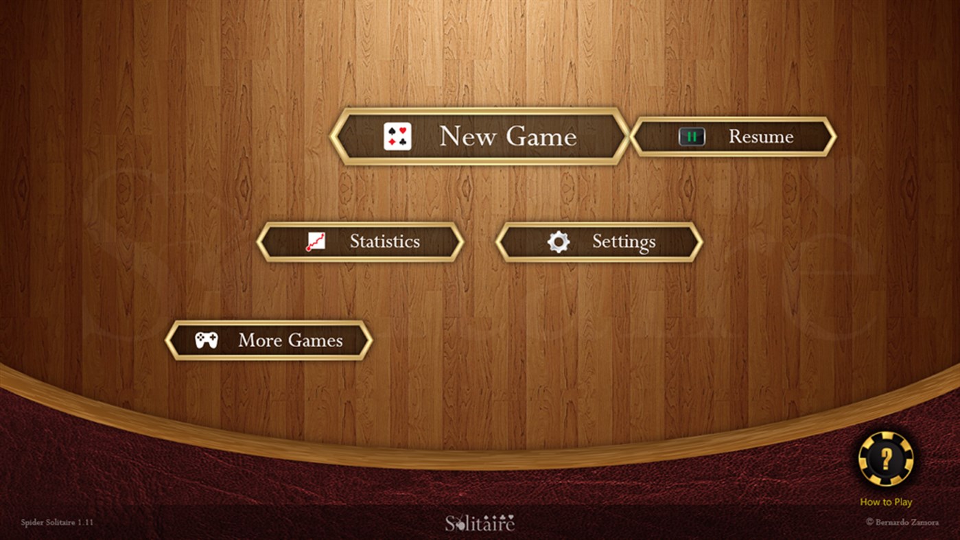 #4. Spider Solitaire HD (Windows) 来自: Bernardo Zamora