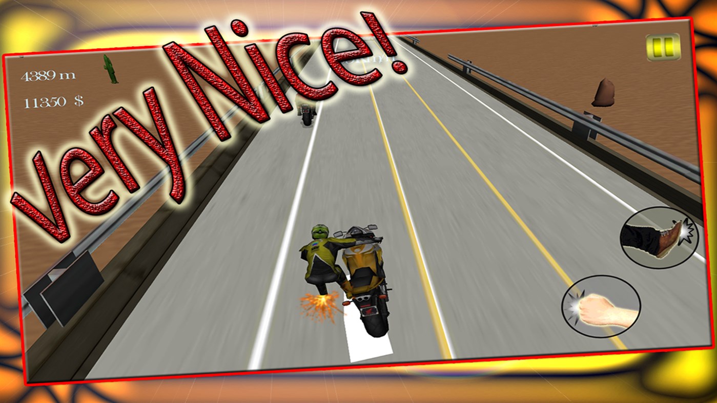 #2. Death Race Stunt Moto (Windows) By: A V Logix