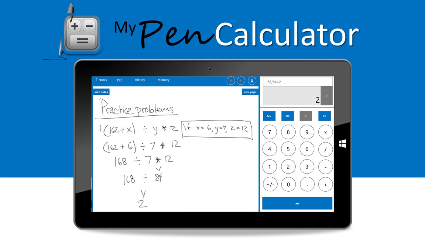 #2. My PenCalculator (Windows) 게시자: ProjectDNA