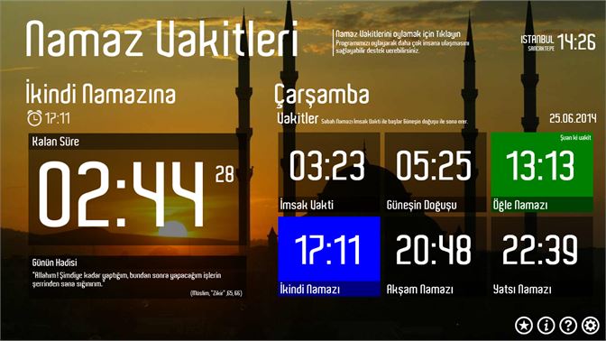 Namaz Vakitleri Al Microsoft Store Tr Tr