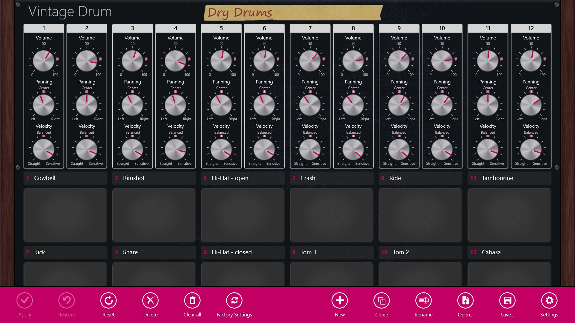 Vintage Drum screenshot